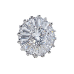 Ferris Wheel Brooches Forest Platinum plated 