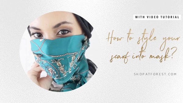 How To Use A Scarf As Your Mask For COVID-19