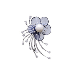 Floral Passion Brooches Forest Platinum plated 