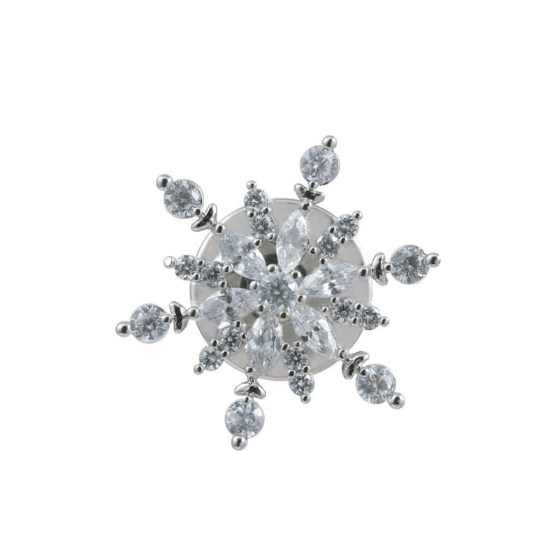 Radiant Starlight Brooches Forest Platinum plated 