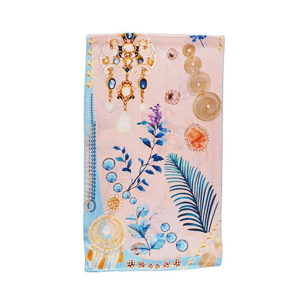 Jewelled Baubles Scarves Forest 