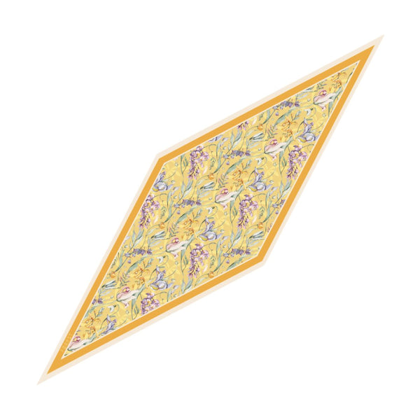 May Flower Scarves Shop At Forest Yellow Floral Kaleidoscope 