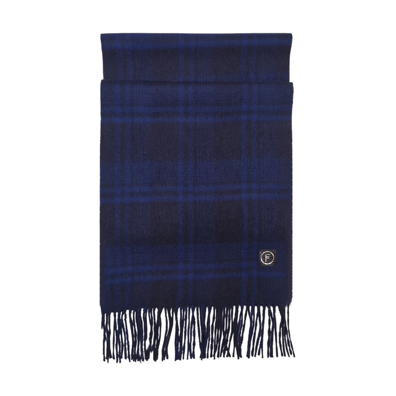 Plaid - Navy Scarves Forest 