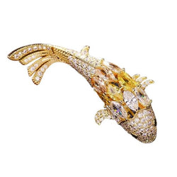 Lucky Koi Accessories Shop At Forest 18k yellow Gold plated 